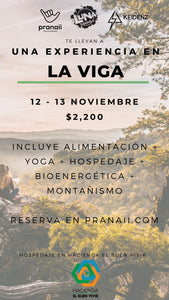 Pranaii - Experiencia "La Viga" 12 y 13 Noviembre 2021