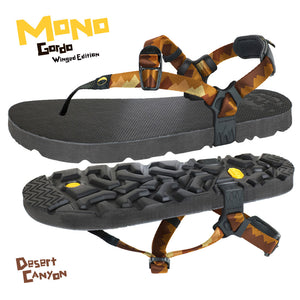 Luna Sandals - Mono Gordo Winged Edition